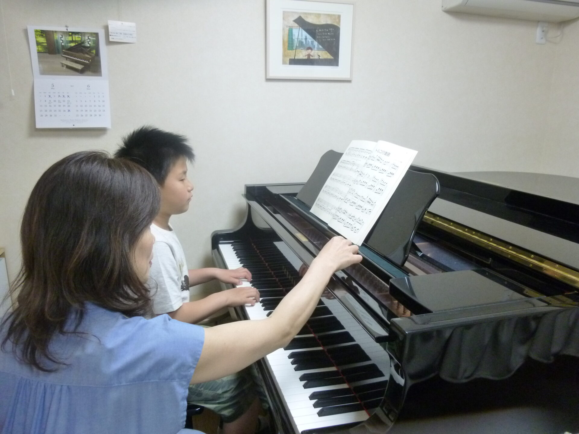尼崎市西難波町のピアノ教室