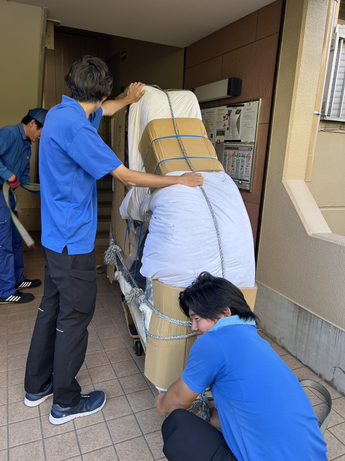 搬入の様子 1